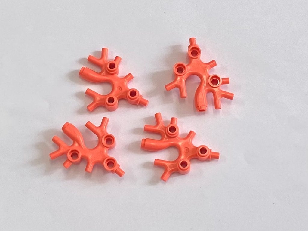 Partij Lego 4x nieuwe zeewier / seaweed in diverse kleuren, Overige thema's, Lego, Nieuw, Ophalen of Verzenden