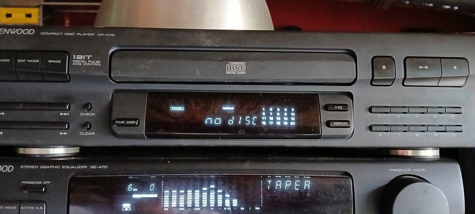 GEZOCHT Kenwood cd speler DP-470, Ophalen, Zo goed als nieuw