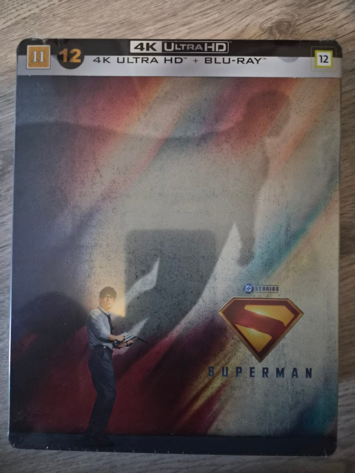 Superman 4K Ultra HD + Blu-ray Steelbook, Cd's en Dvd's, Blu-ray, Film, Ophalen of Verzenden, Zo goed als nieuw, Vanaf 12 jaar