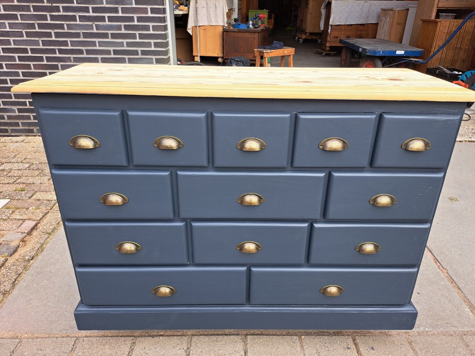 grenen ladekast commode gratis bezorging regio, R.kooij65@gmail.com, Gebruikt, 100 tot 150 cm, 5 laden of meer