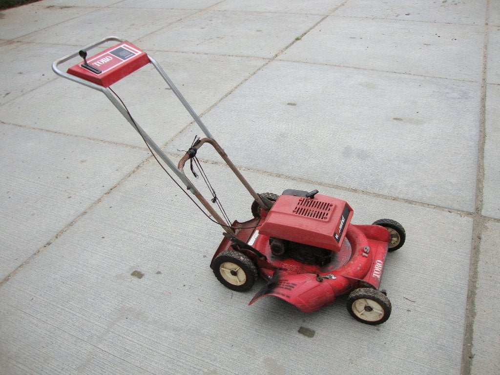 Toro grasmaaier, Ophalen, Cirkelmaaier, Gebruikt, Toro