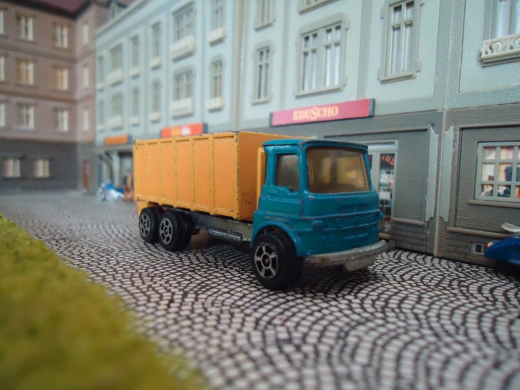 +/- 1:100 ERF Tipper Truck - Corgi Juniors 48 Kiepwagen, Ophalen of Verzenden, Gebruikt, Auto
