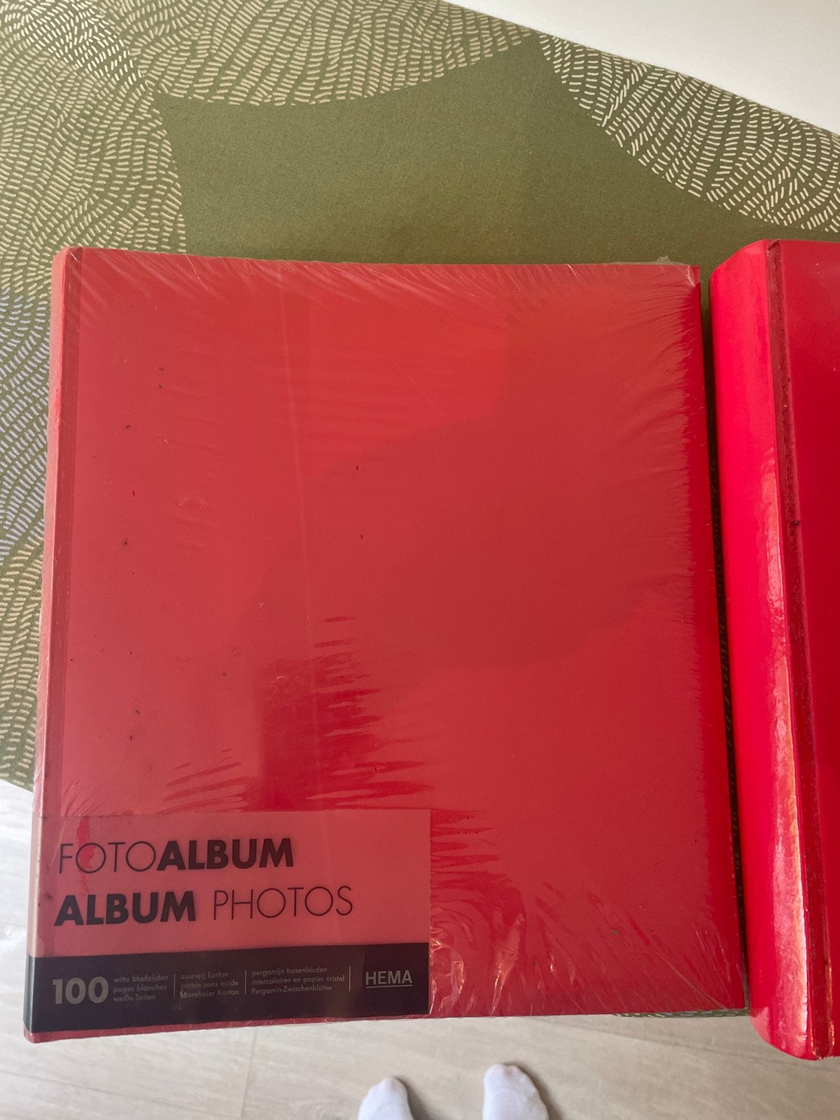 Twee nieuwe rode HEMA fotoalbums om foto's in te plakken, Ophalen of Verzenden, Nieuw