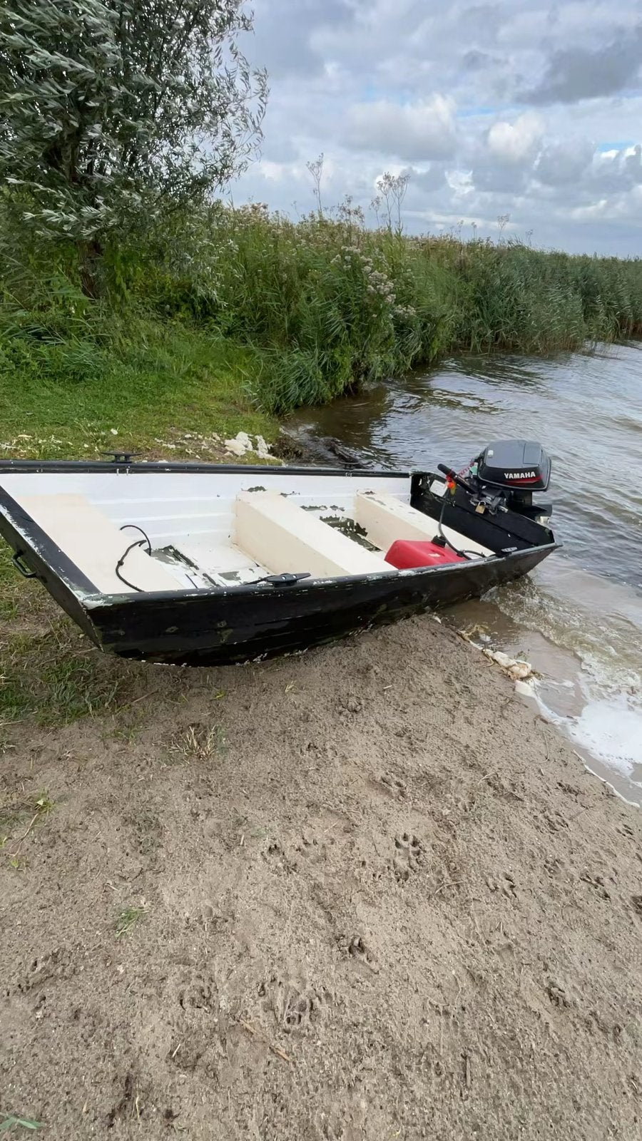aquaparx 300 platbodem met yamaha 8 pk, Watersport en Boten, Ophalen, Gebruikt, Overige typen, Motorboot