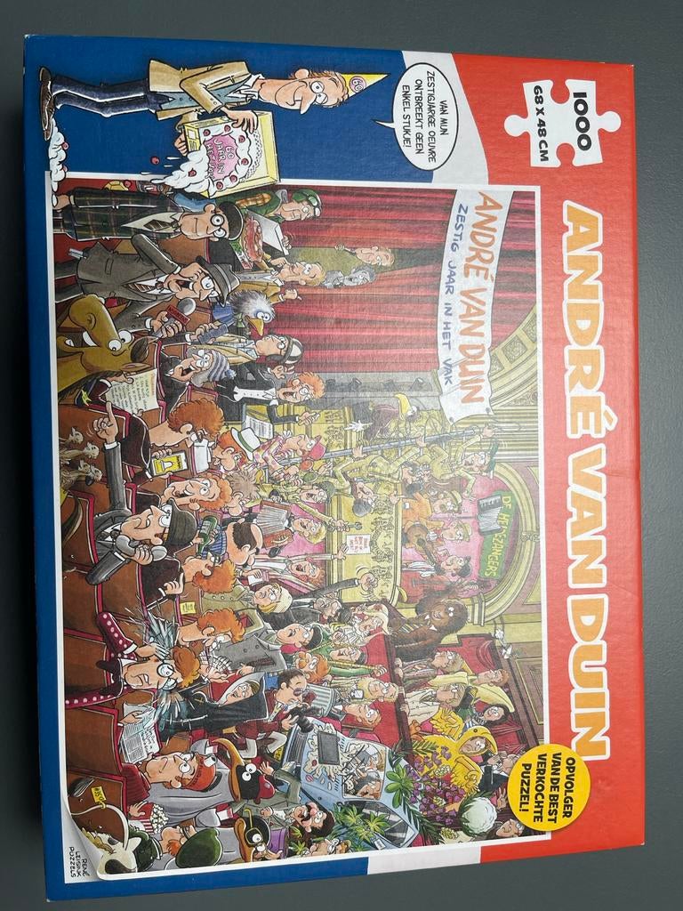 André van Duin puzzel 1000 stukjes, Ophalen, 500 t/m 1500 stukjes, Gebruikt, Legpuzzel