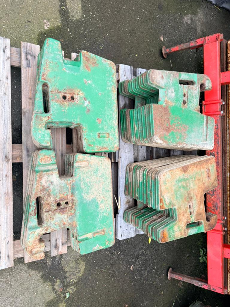 John Deere 50KG gewichten frontgewicht, Zakelijke goederen, Agrarisch | Onderdelen | Banden, Velgen en Assen, Ophalen