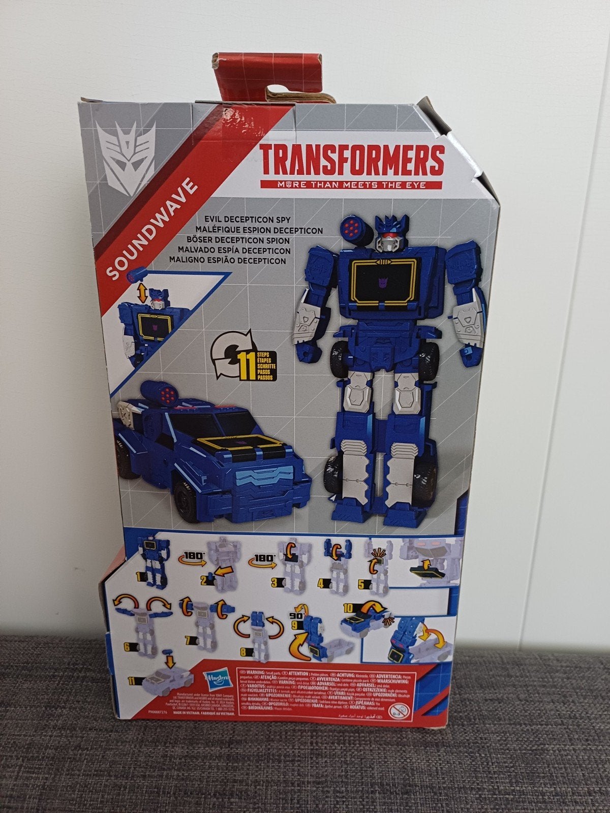 Transformers Authentics Titan Changer Soundwave, Ophalen of Verzenden, Nieuw