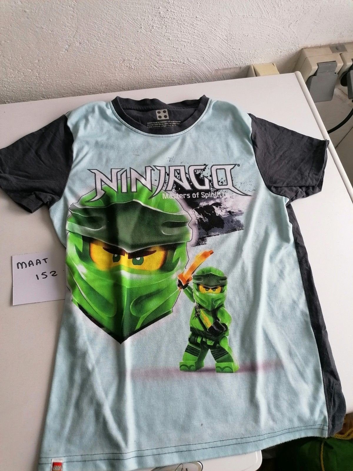 Lego Ninjago T-shirt maat 152, Gebruikt, Ophalen of Verzenden, Shirt of Longsleeve, Jongen
