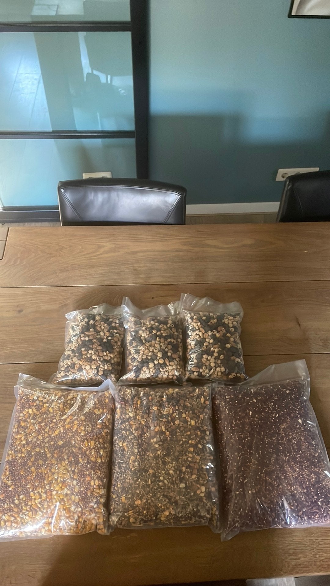 Droge parikel mix duo, Ophalen of Verzenden, Zo goed als nieuw, Rood, Vierkant