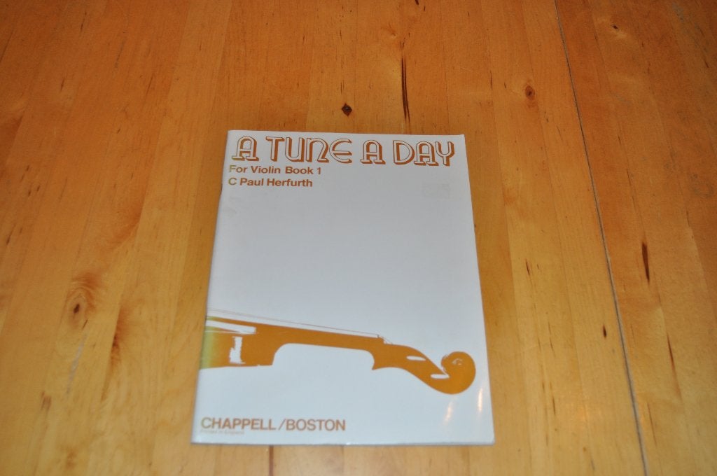 A tune a day for violin book 1 C Paul Herfurth  viool, Ophalen of Verzenden, Gebruikt, Les of Cursus, Viool of Altviool