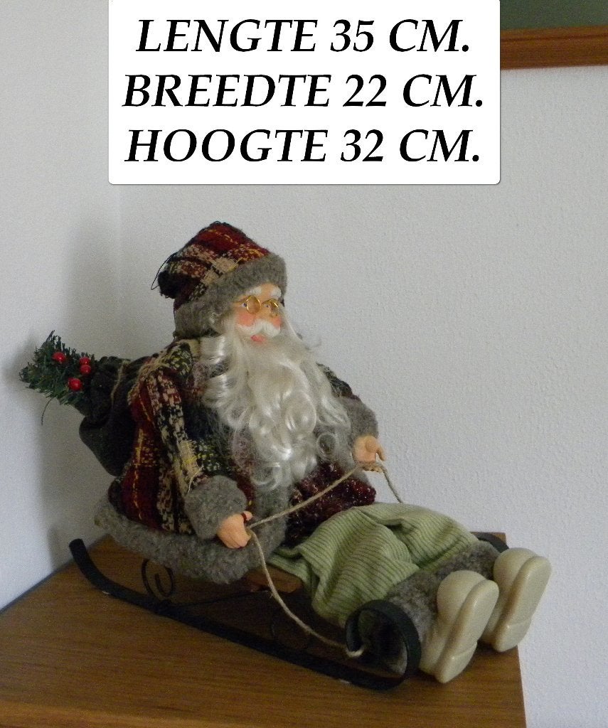 KERSTMAN OP SLEE, MOOI, Ophalen of Verzenden, Zo goed als nieuw