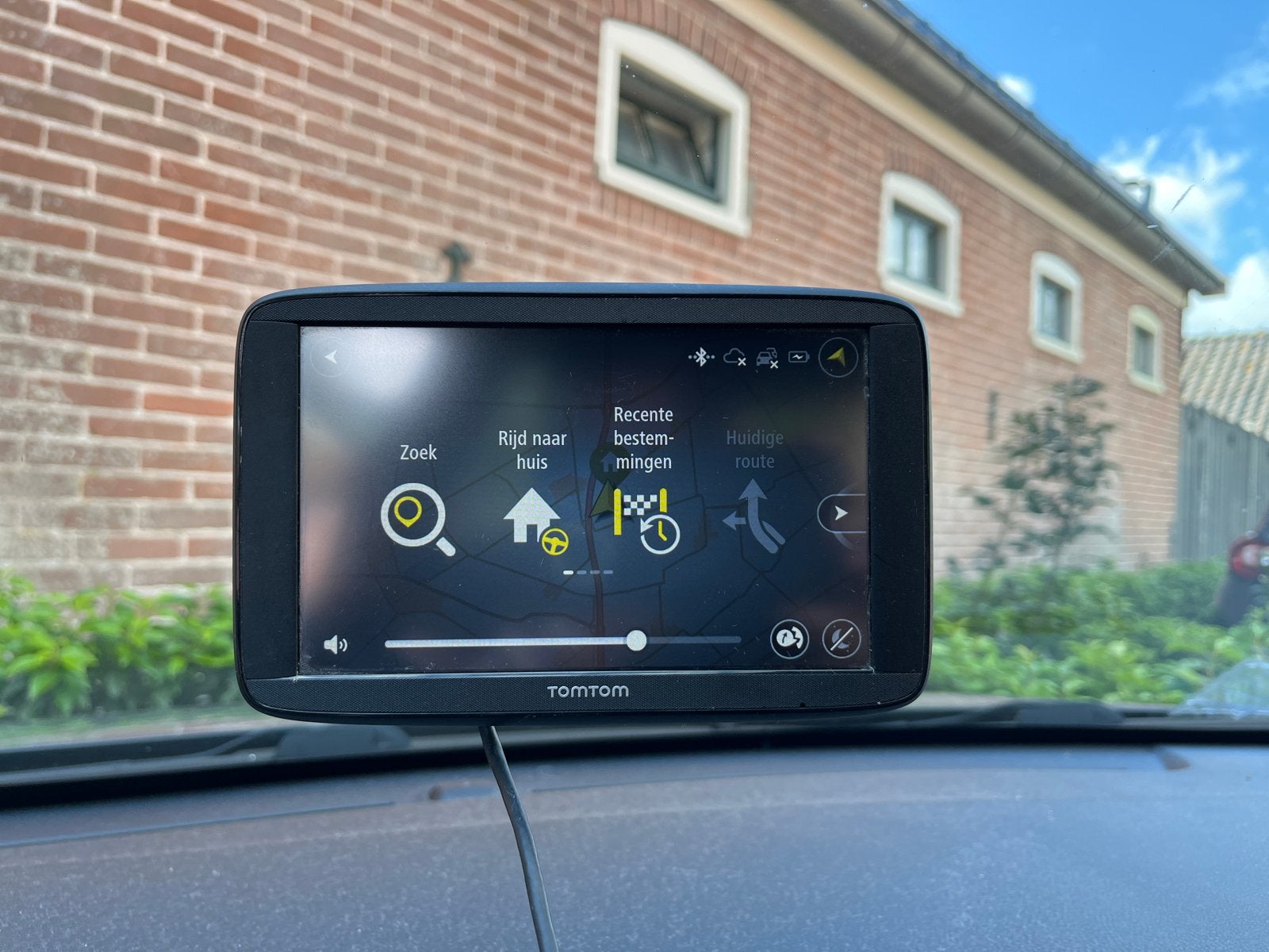 TomTom navigatiesysteem - gebruikt, Ophalen of Verzenden, Gebruikt
