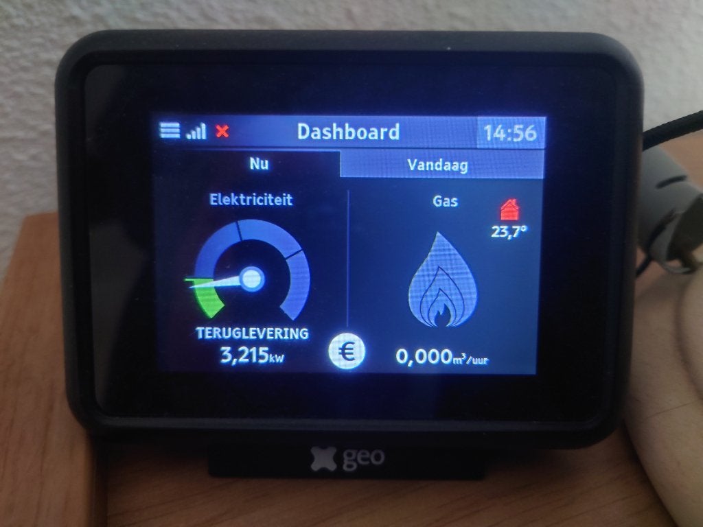 Geo Trio II energiedisplay, Ophalen of Verzenden, Gebruikt, Elektriciteit