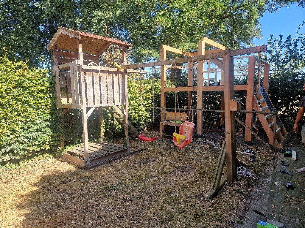 Speelhuisje, Ophalen, Gebruikt, Hout