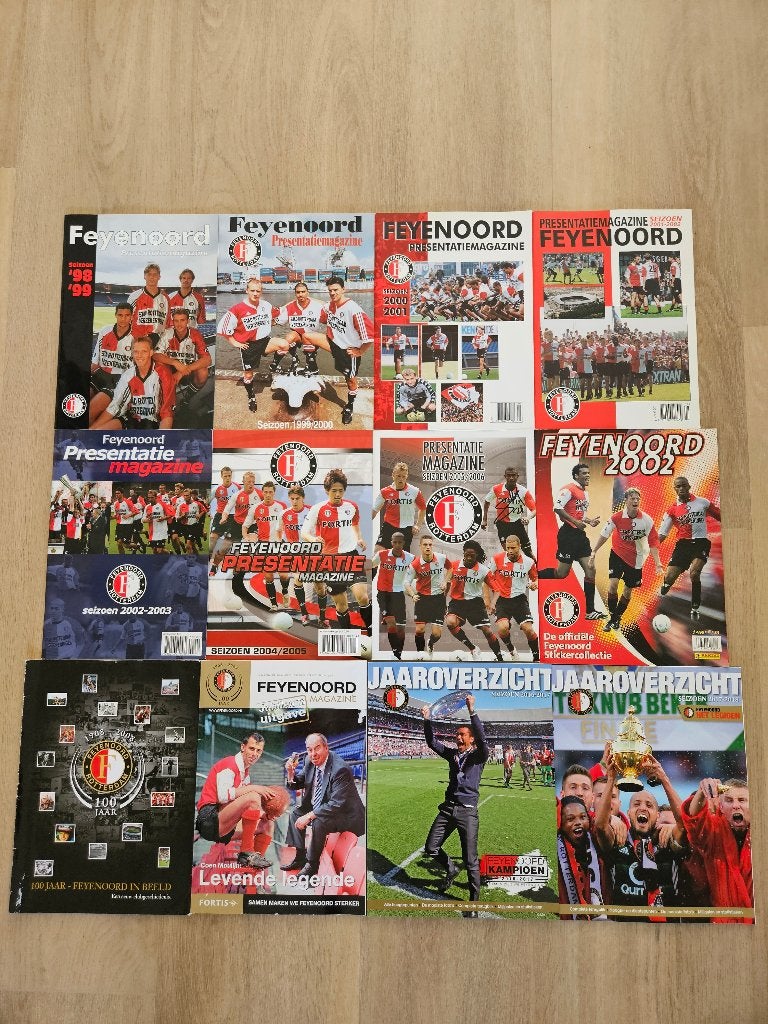 Feyenoord Magazines, Verzenden, Gebruikt, Feyenoord, Boek of Tijdschrift