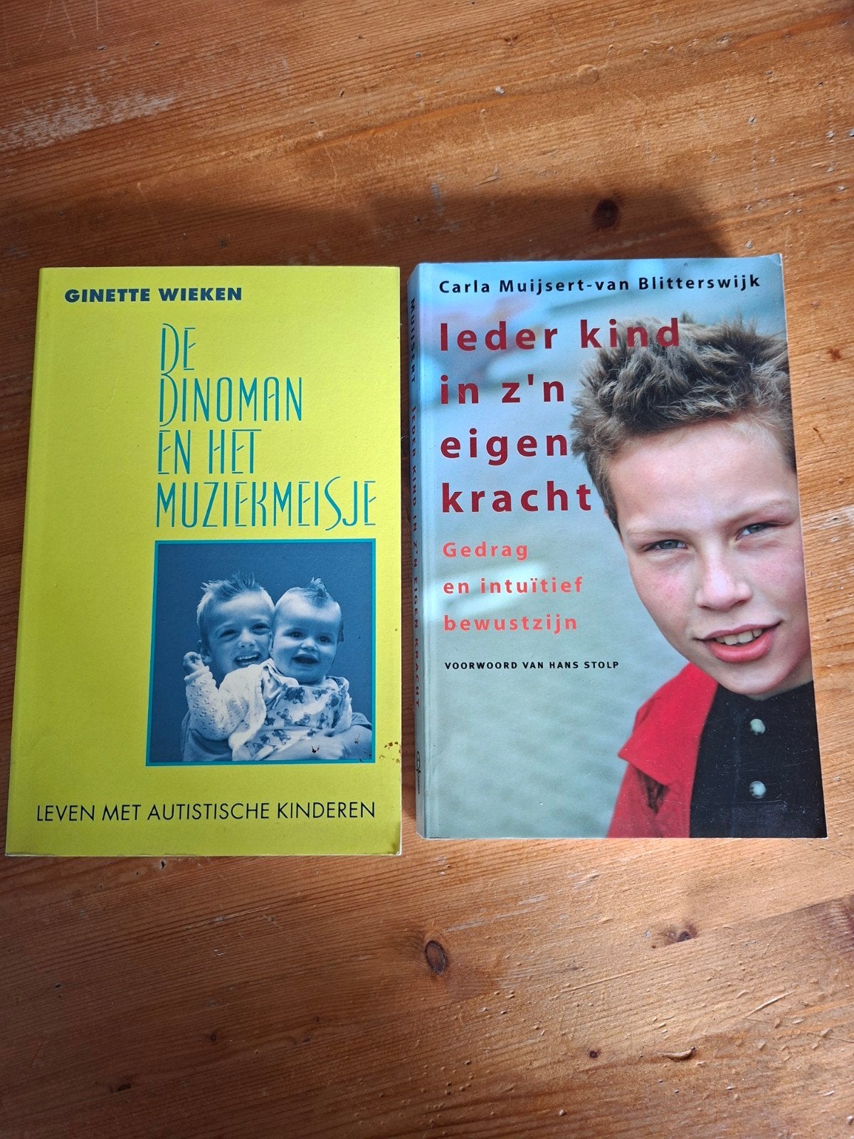 De Dinoman en Het Muziekmeisje, Ieder kind zijn eigen kracht, Ophalen of Verzenden, Gelezen, Opvoeding vanaf 10 jaar, Ginette Wieken, Carla Muijsert-van Blitterswijk