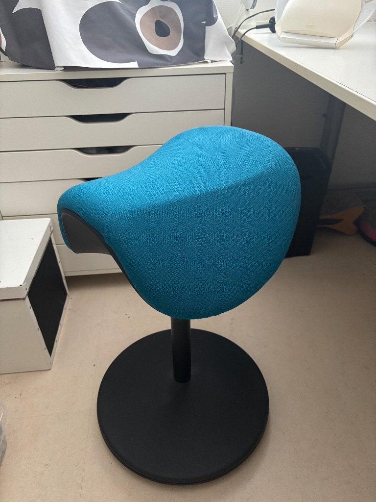Z.g.a.n. Varier ergonomische balanskruk, Model Motion, Ophalen, Overige kleuren, Eén, Kunststof