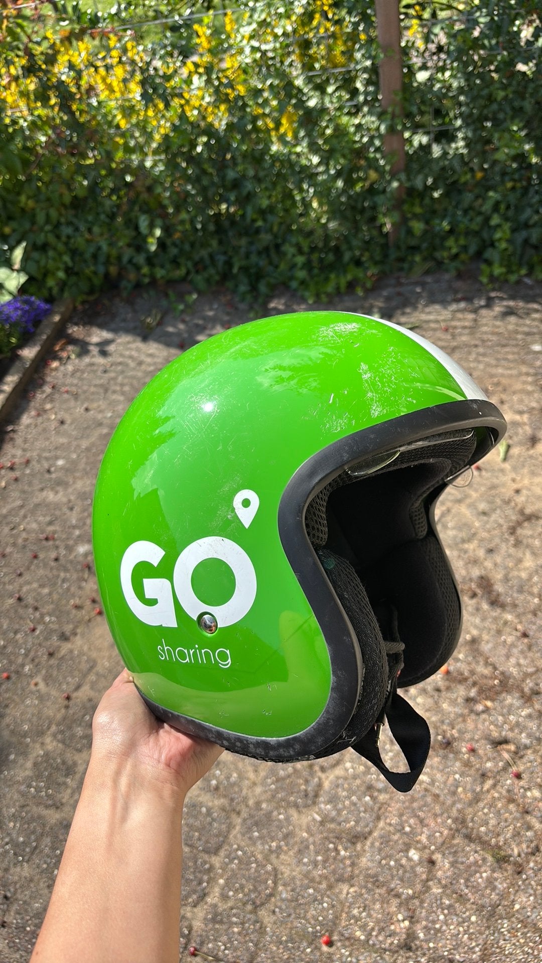 GO scooterhelm, Ophalen of Verzenden, Gebruikt, Medium