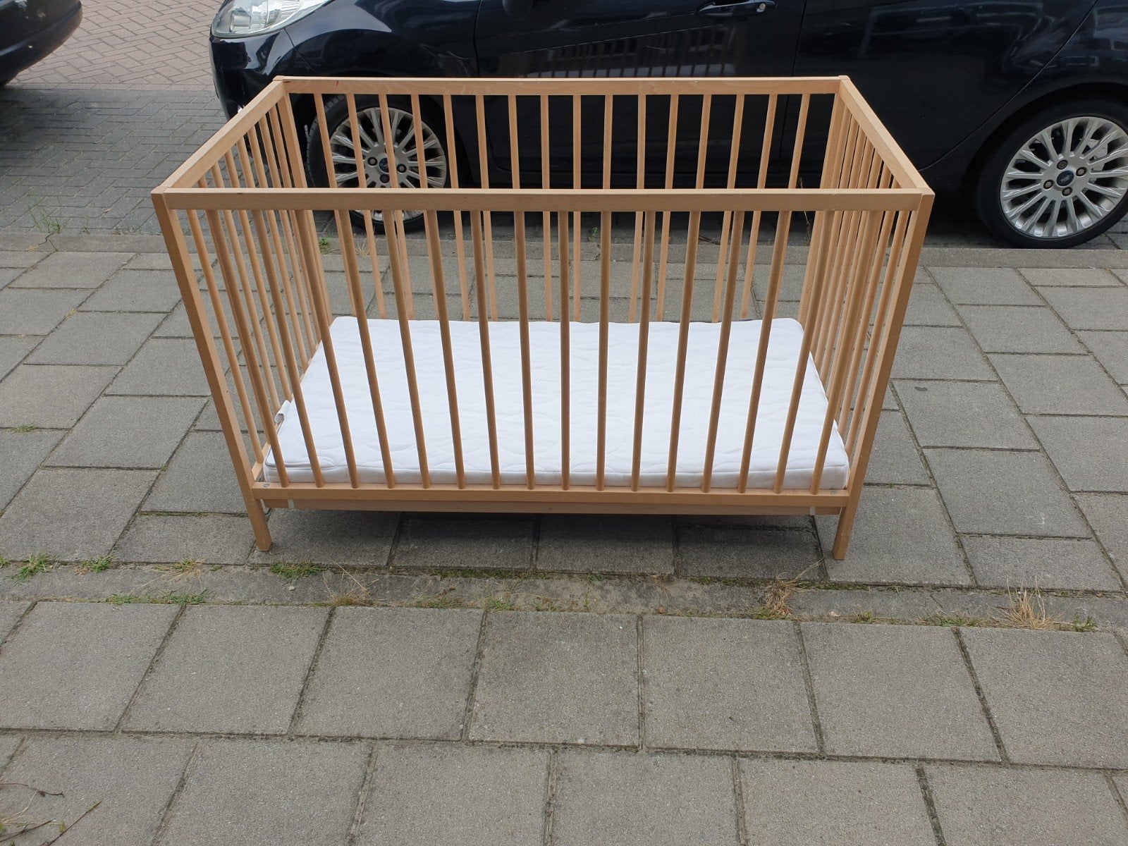 IKEA SNIGLAR Ledikant met matras, Ophalen, Gebruikt, Ledikant
