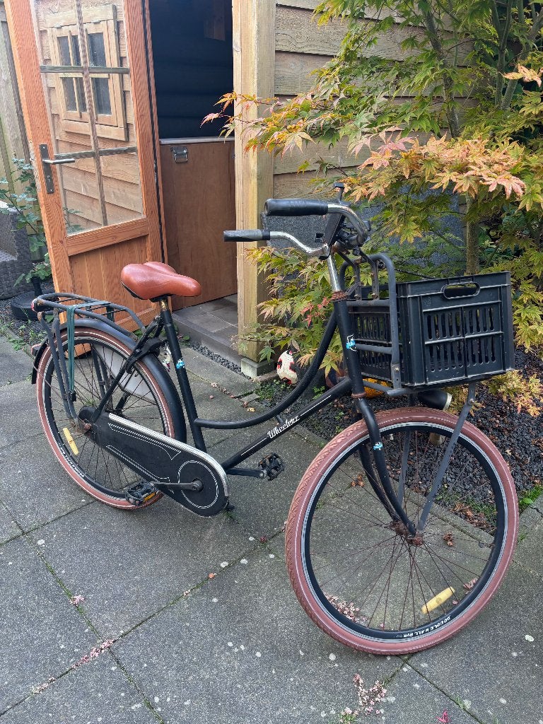 Wheelerz transportfiets / moederfiets met voordrager, Terugtraprem, 56 cm of meer, Ophalen, Overige merken