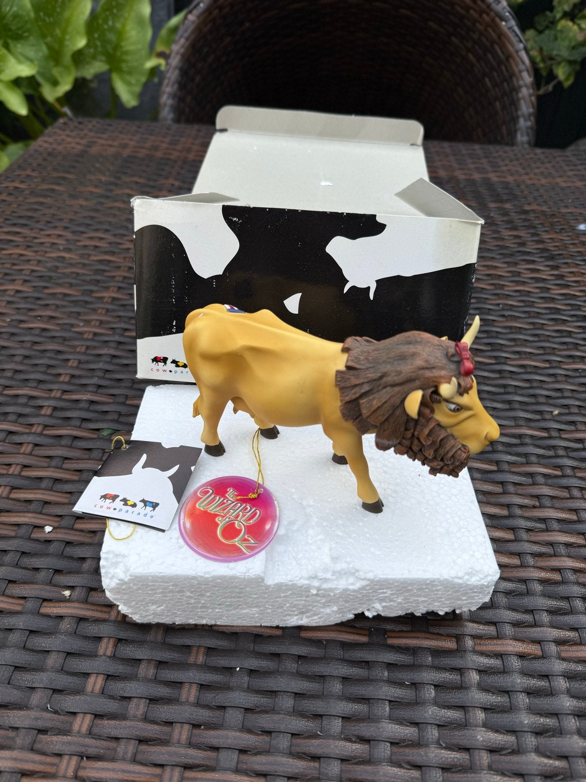 CowParade 'The Wizard of Oz' Leeuw beeldje, Ophalen of Verzenden, Zo goed als nieuw