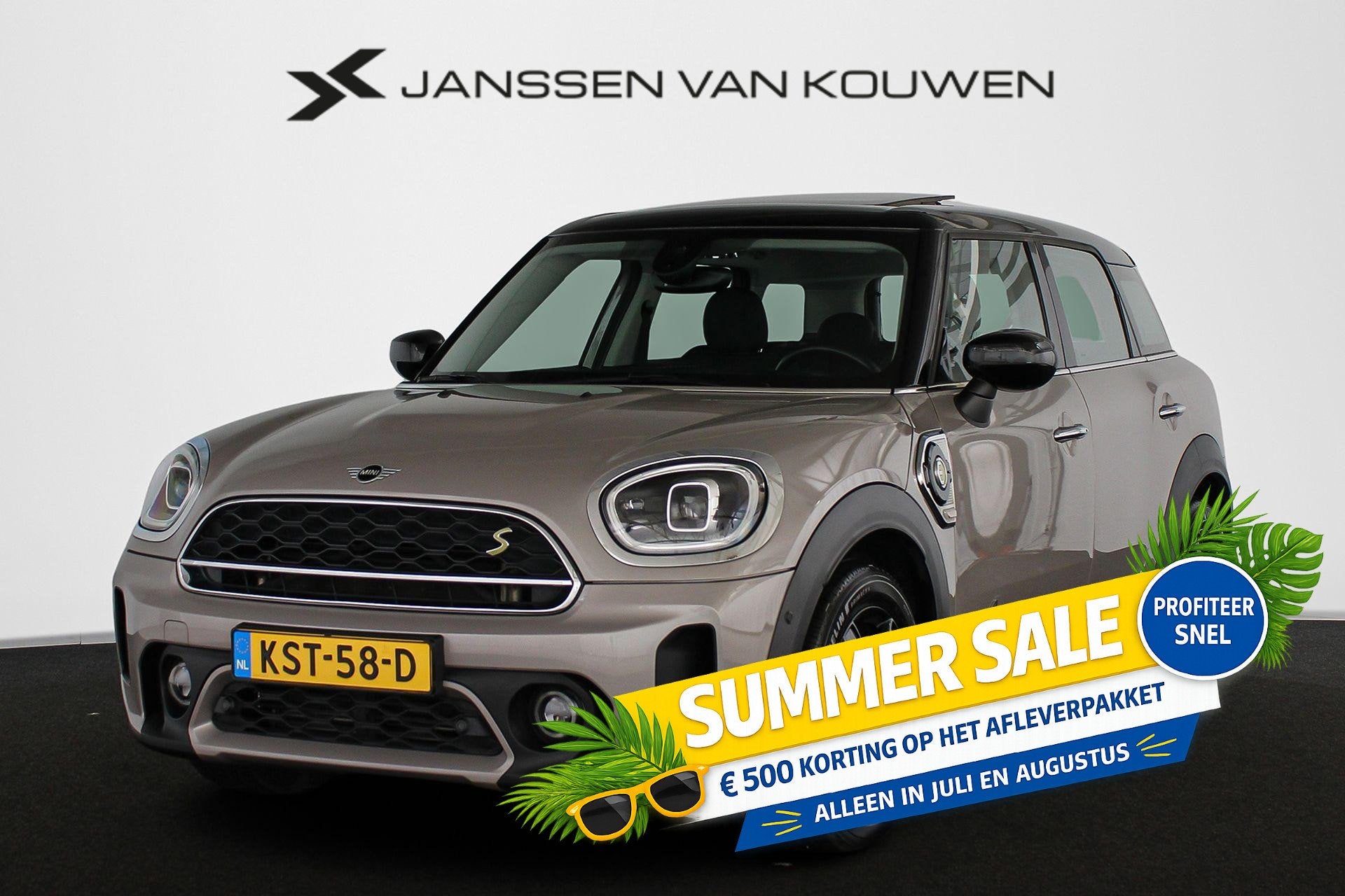 MINI Countryman 1.5 Cooper S E ALL4 Untamed Pano Harman Kard, Auto's, Mini, Automaat, Gebruikt, Countryman, Plug-in hybride