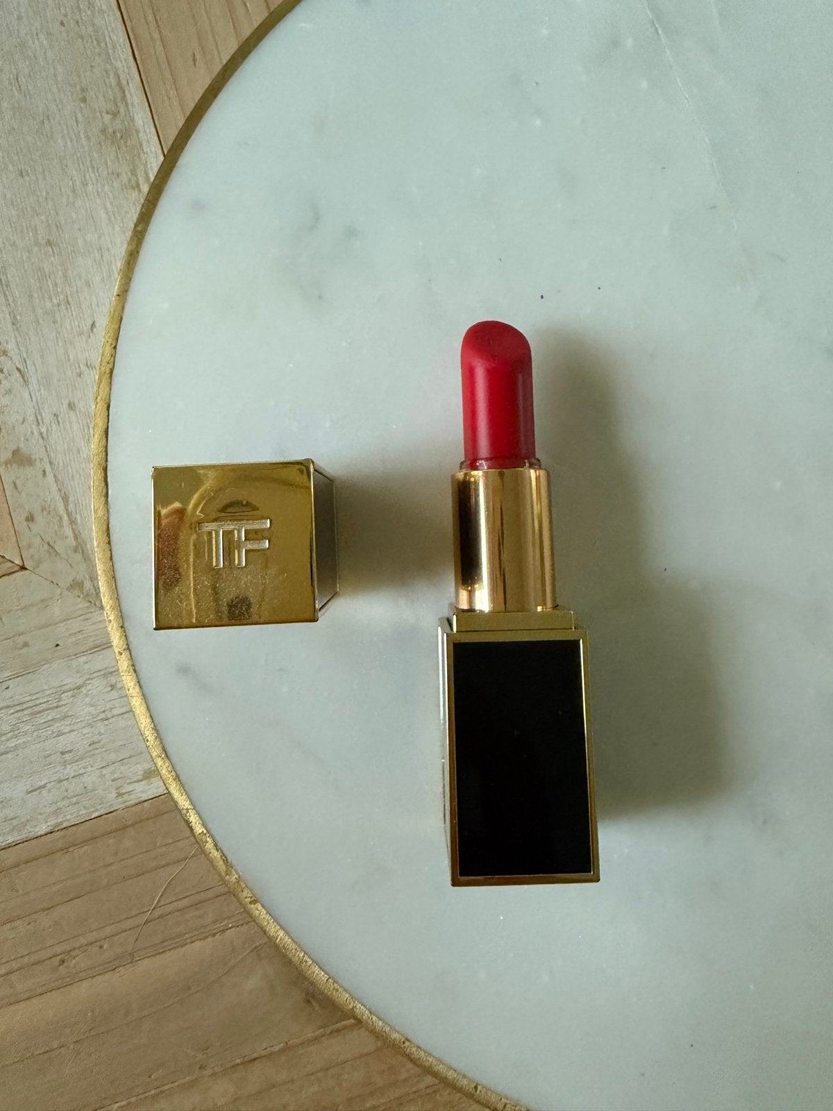 Tom Ford Lip Color Matte - 37 Best Revenge, Gebruikt, Lippen, Ophalen of Verzenden, Make-up