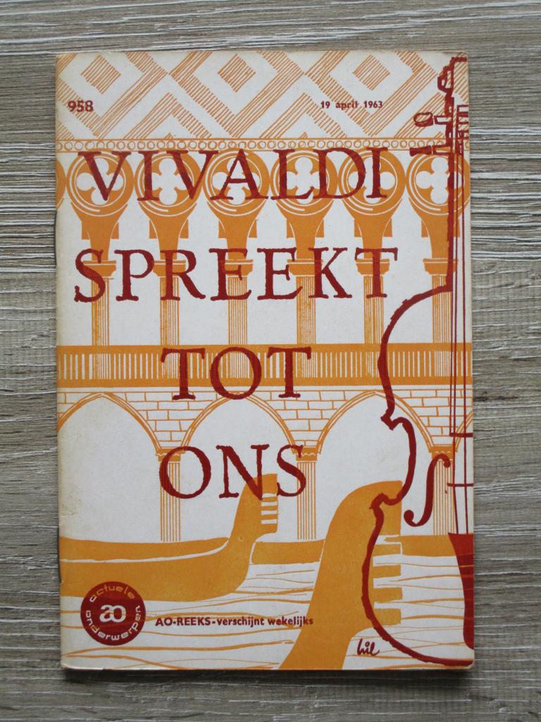 AO 958 Vivaldi spreekt tot ons, Ophalen of Verzenden, Gelezen, Europa