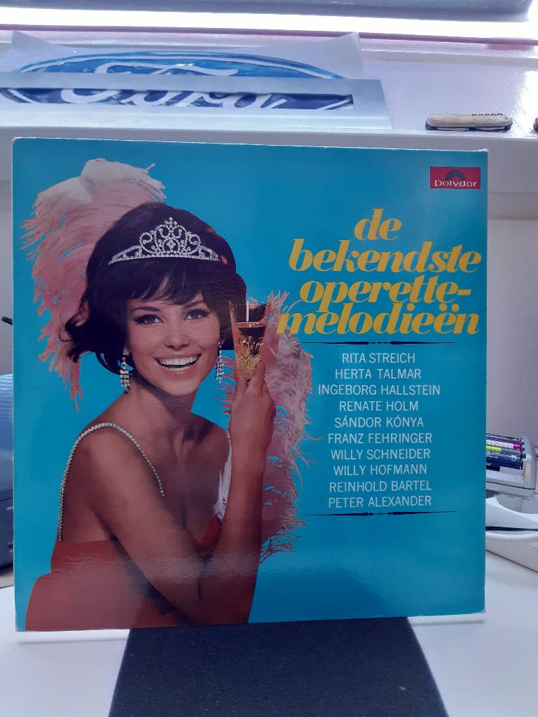De bekendste operette melodieen (Z213-218), Ophalen of Verzenden, Zo goed als nieuw, Overige formaten, Overige typen