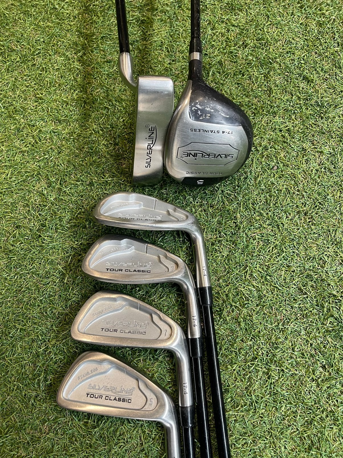 Silverline halve dames golfset, Sport en Fitness, Golf, Overige merken, Set, Gebruikt, -