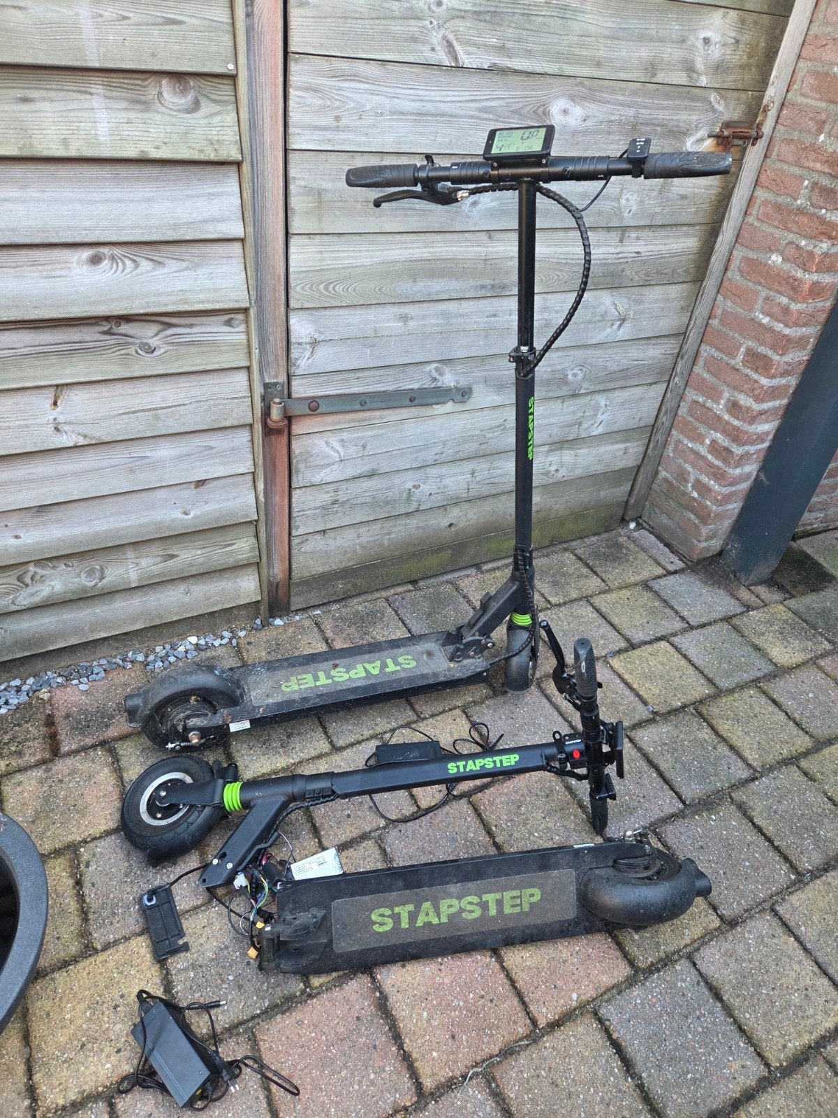 2 stapstep voor de handige harrie, Fietsen en Brommers, Ophalen, Gebruikt, Gewone step