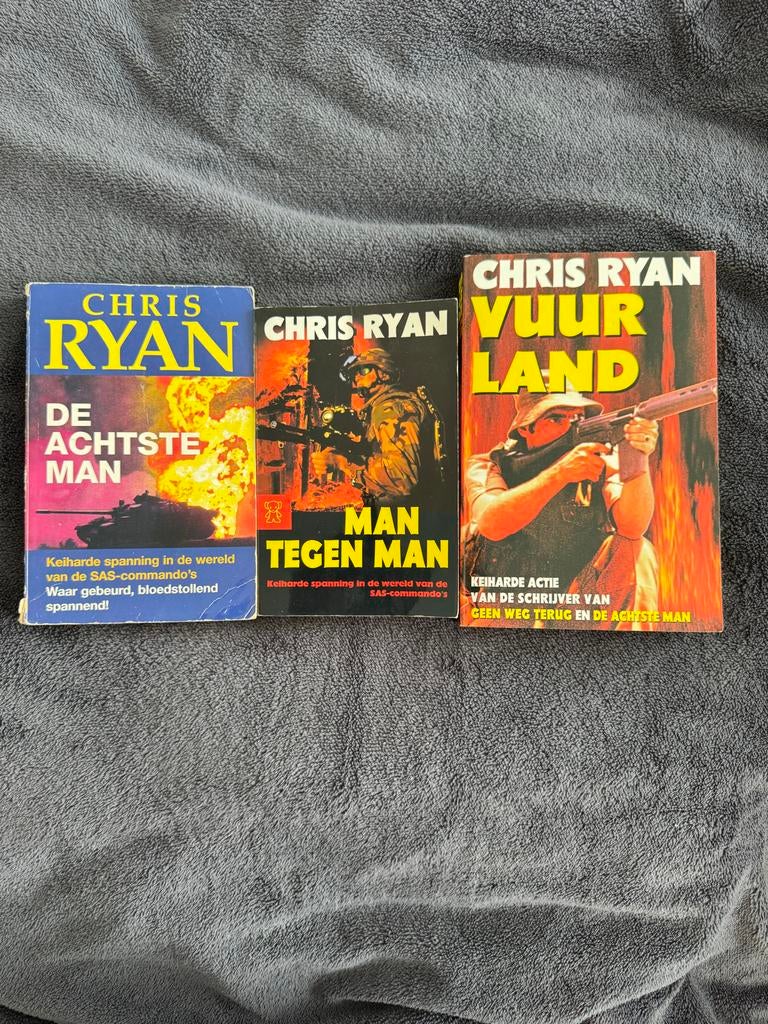 Chris Ryan Boekenpakket: Militaire Thrillers (3 stuks), Ophalen of Verzenden, Gelezen