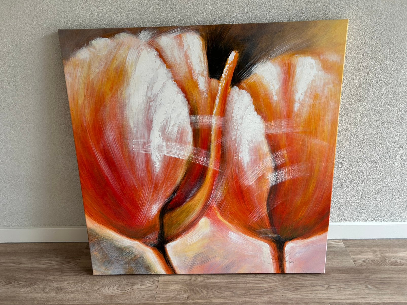 Mooi schilderij 100x100, Ophalen