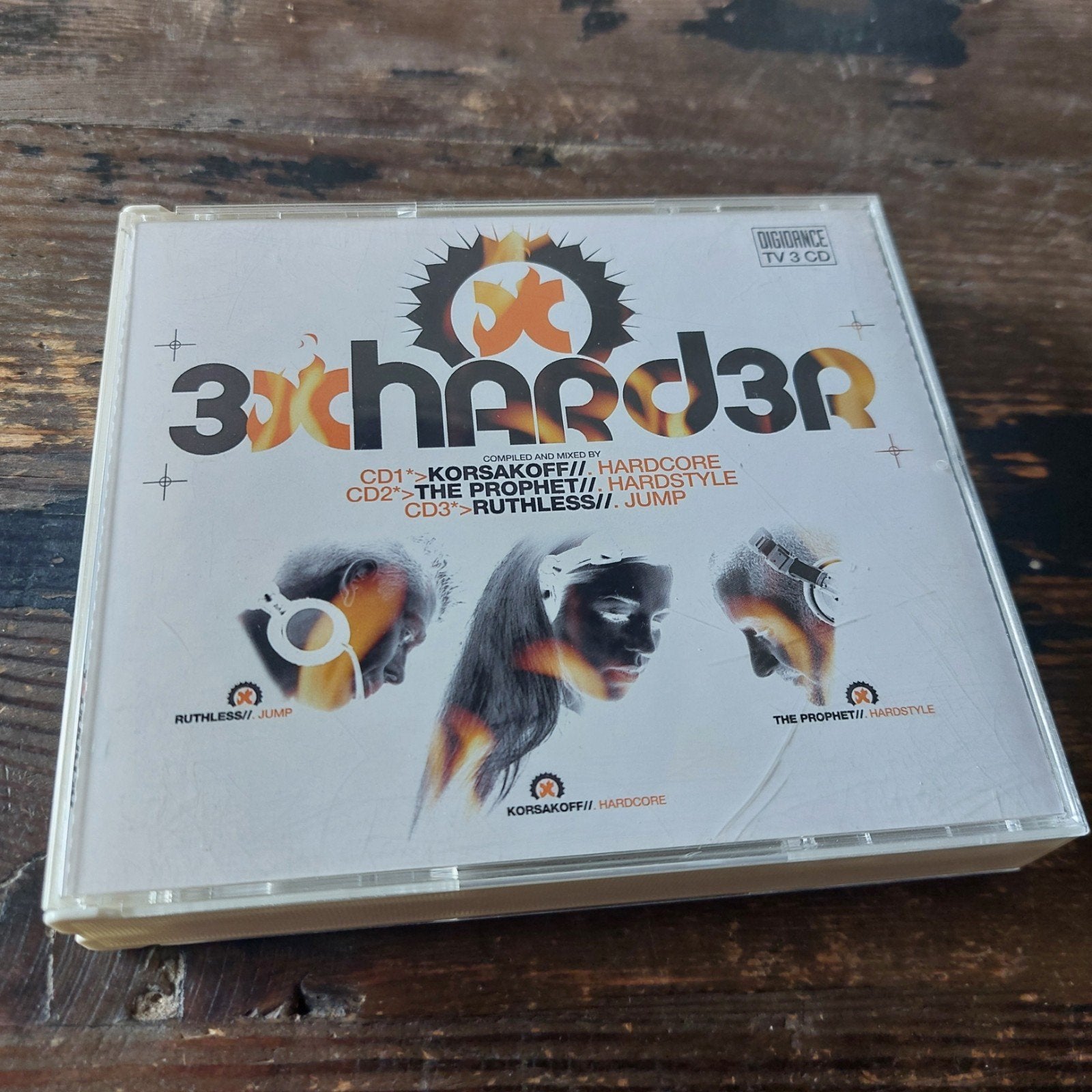 3x Harder - Hardcore, Hardstyle & Jumpstyle CD (3CD), Ophalen of Verzenden