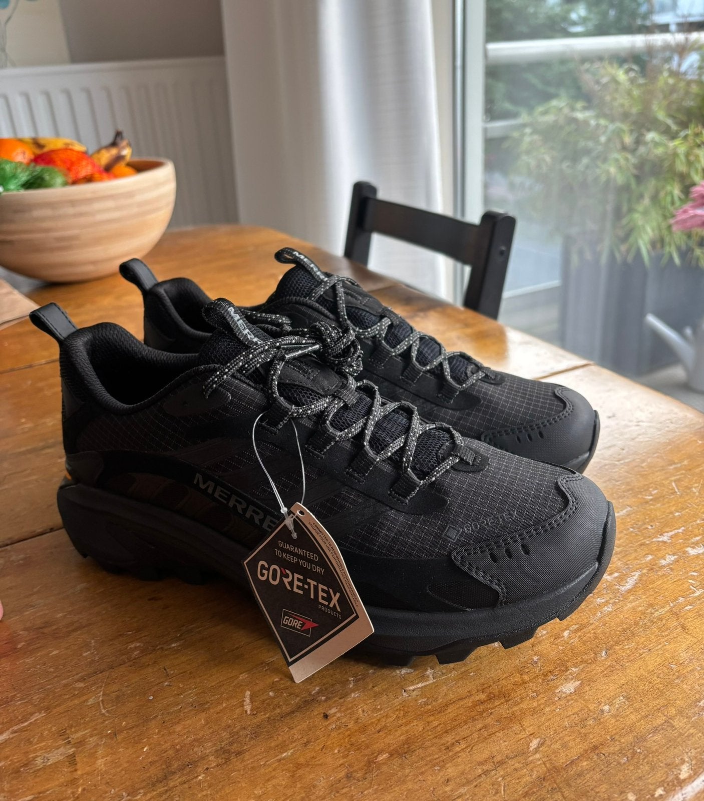 Nieuwe Merrell Moab Speed 2 maat 43 Gore-Tex wandelschoenen, Ophalen of Verzenden, Nieuw, Zwart, Wandelschoenen of Bergschoenen