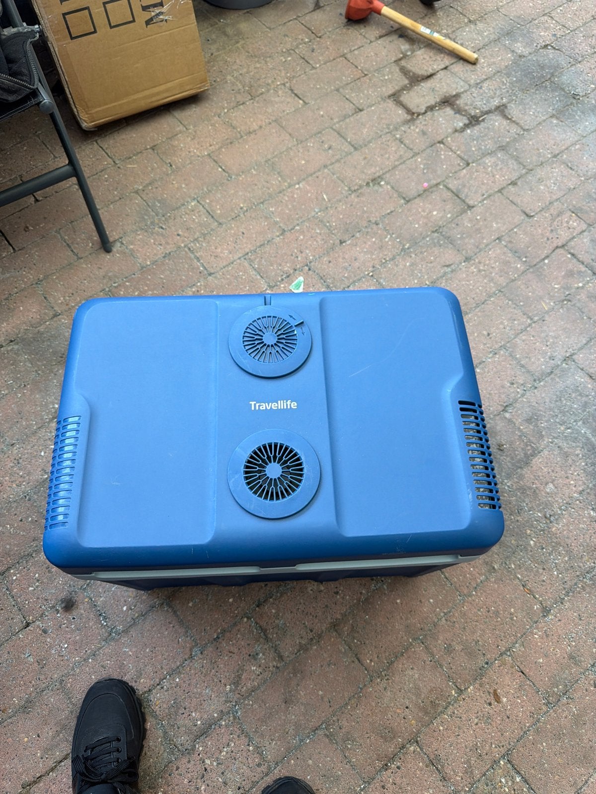 Travelife Koelbox TL-45 AC/DC - Elektrisch, 40L, Ophalen of Verzenden, Gebruikt, Koelbox, Elektrisch