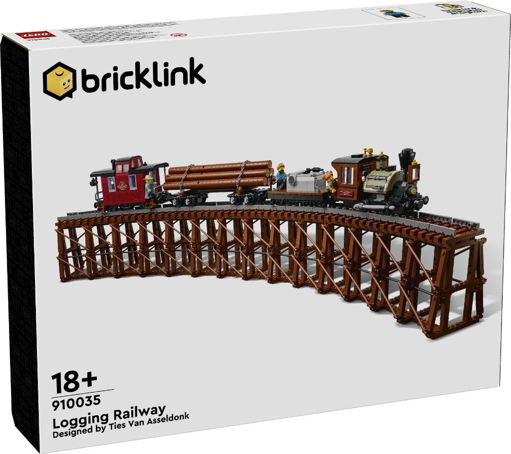 LEGO 910035 BDP Logging Railway (Bricklink), Overige thema's, Nieuw, Ophalen of Verzenden, Compleet