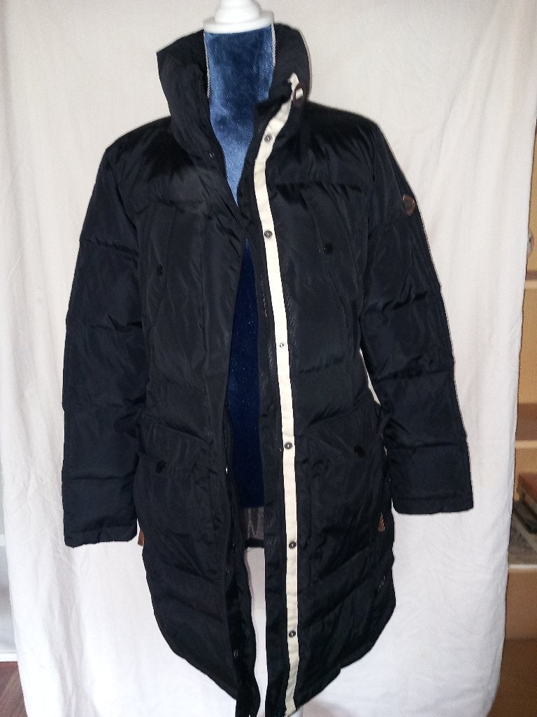 Dames Winterjas maat L, Zwart, Maat 42/44 (L), Ophalen of Verzenden, Zo goed als nieuw