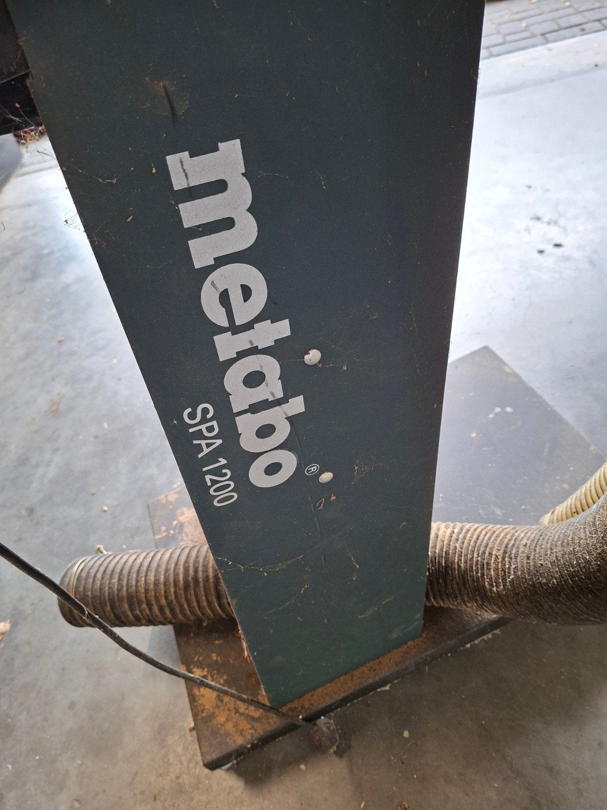 Metabo SPA 1200 Afzuiginstallatie, Ophalen, Gebruikt