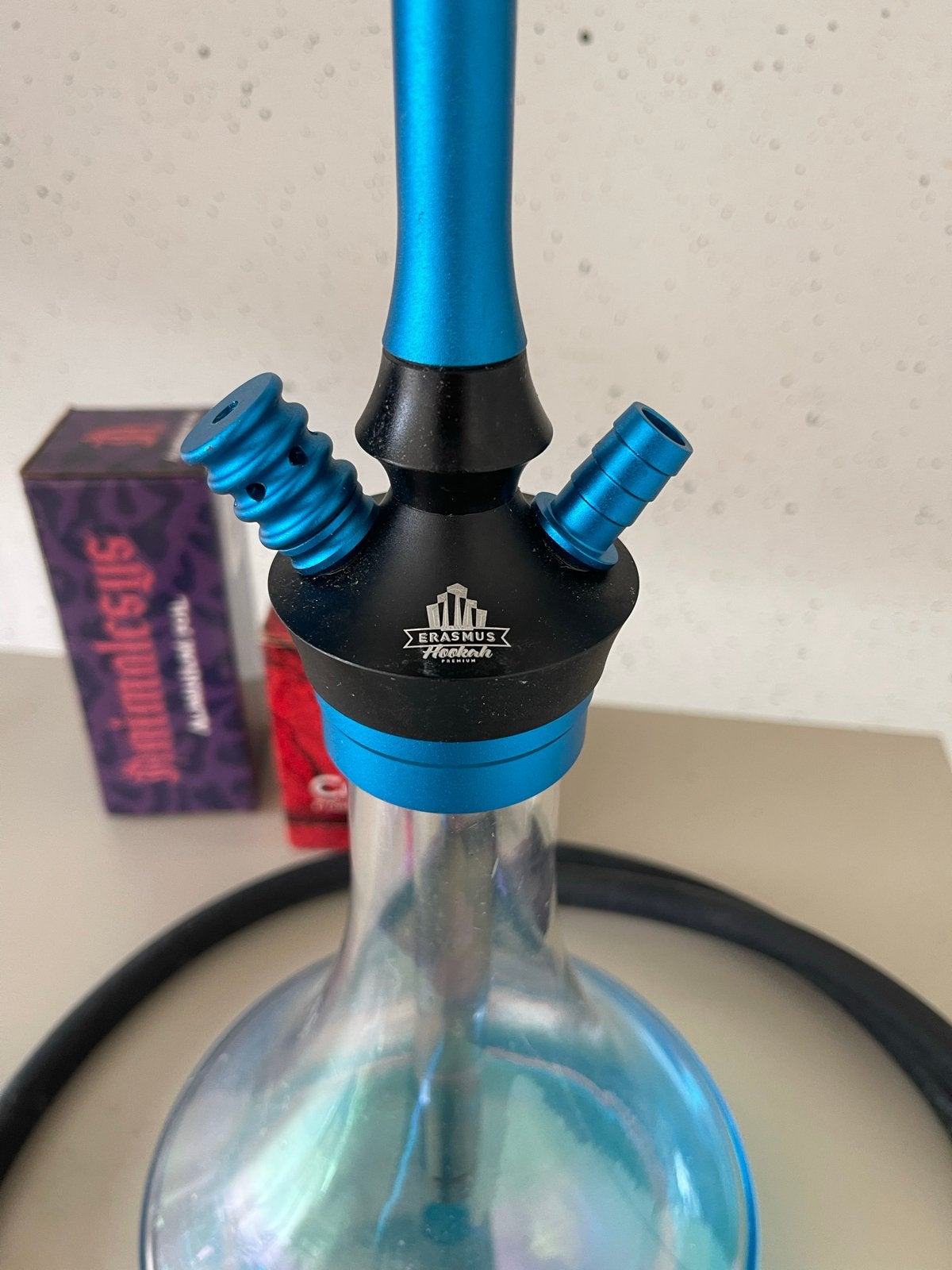 Hoogwaardige Aluminium Shisha met Gratis Accessoires, Ophalen of Verzenden, Nieuw, (Water)pijp