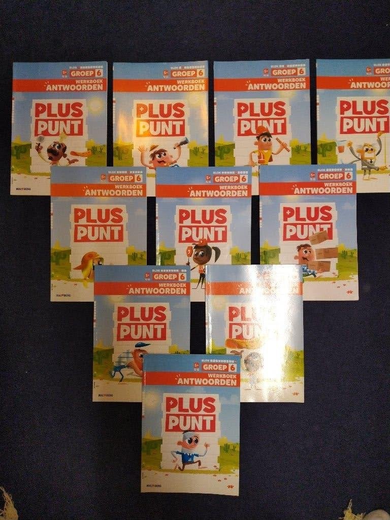 Pluspunt-Groep 6-Antwoordenboek 6S Blok 1 t/m 10 voor €40,-, Ophalen of Verzenden, Nieuw, Overige niveaus, Overige vakken
