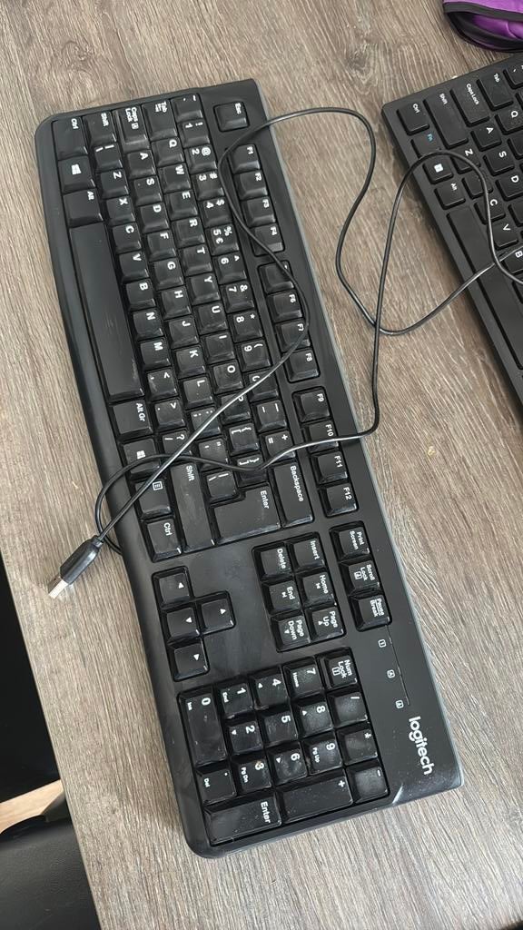 Logitech toetsenbord, Ophalen, Gebruikt