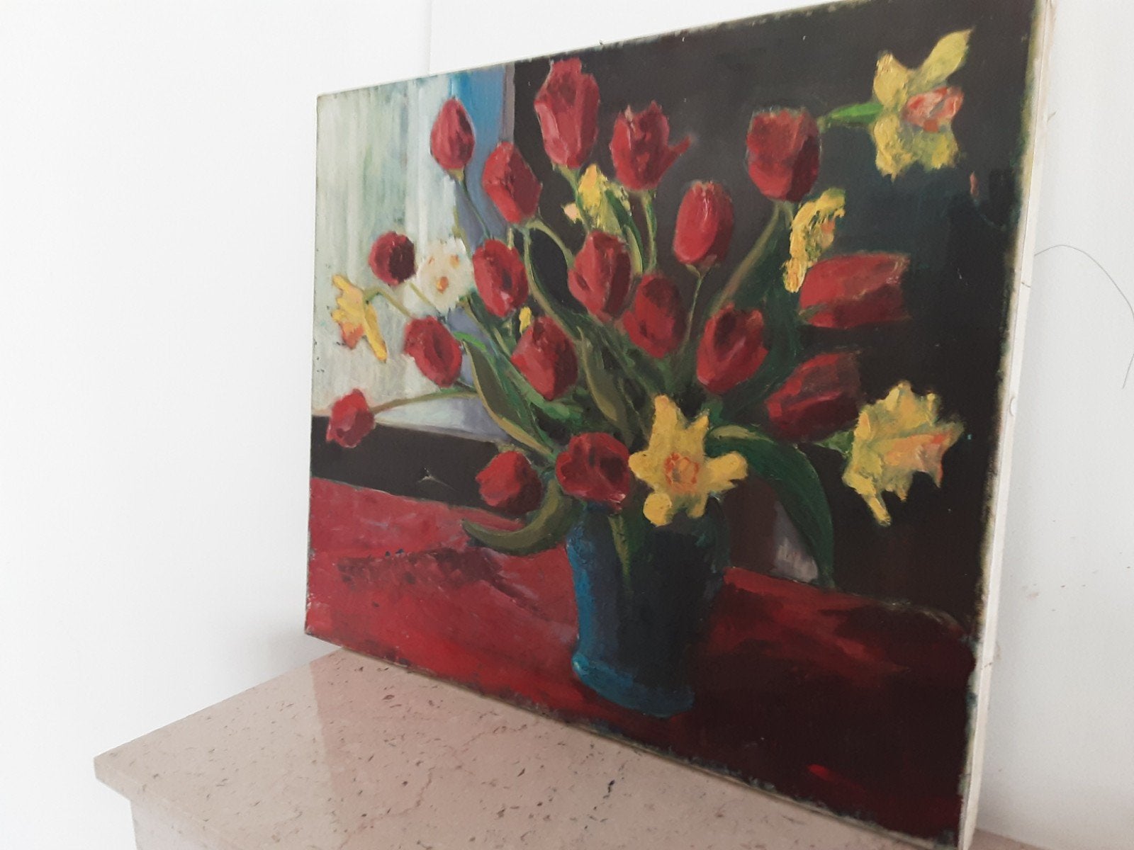 schilderij, Ophalen