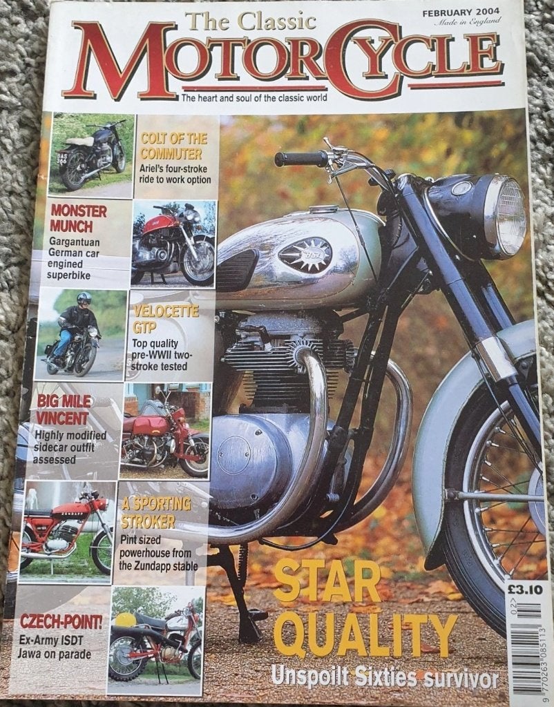 The Classic Motorcycle februari 2004, Verzenden, Gelezen