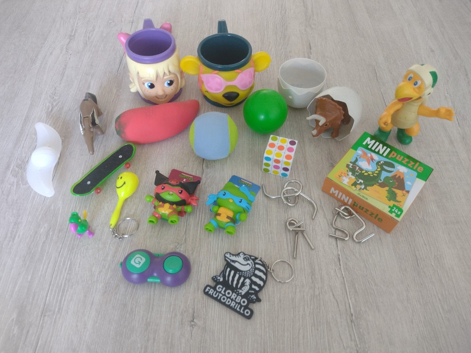 Zak vol met klein speelgoed, Ophalen, Jongen of Meisje