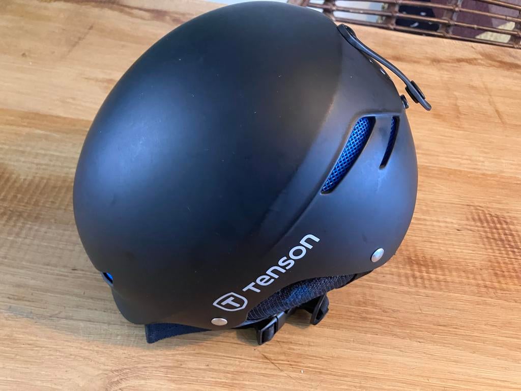 Tenson Skihelm/Snowboardhelm Junior (8-13 jaar) - Zwart, Overige merken, Gebruikt, Overige typen, Ophalen of Verzenden