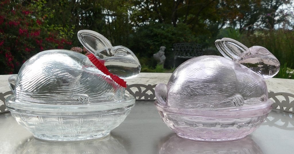 Haas / Hazen 1 x Pudding Vorm 2 x Sieraden Bakje met Deksel, Ophalen of Verzenden