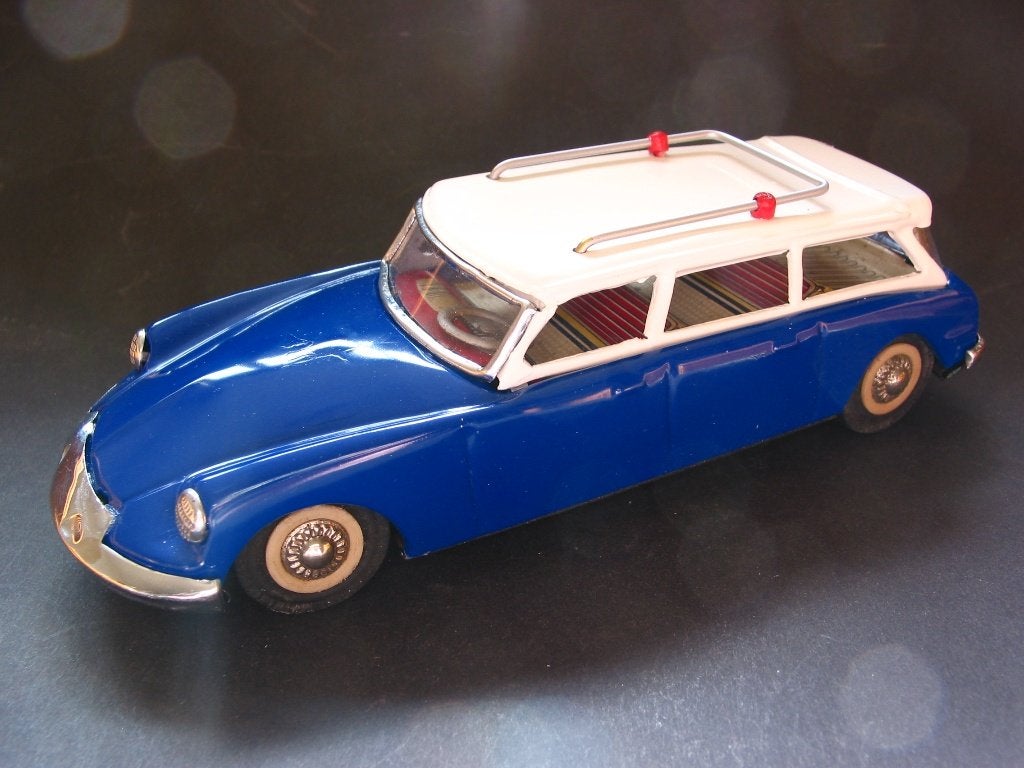 Blikken Citroen ID19 Break  1/24 MF720, Ophalen of Verzenden, Gebruikt, Auto, Overige merken