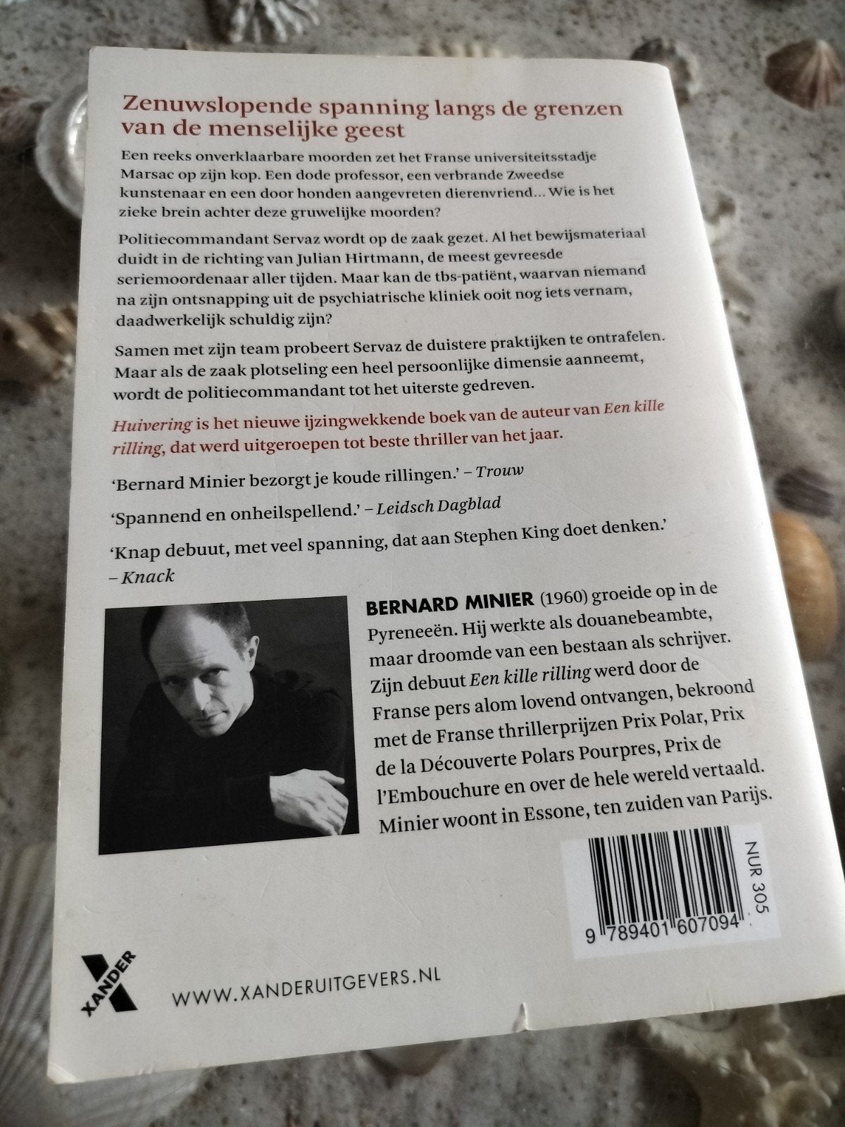 Bernard Minier - Huivering, Gelezen, Bernard Minier, Ophalen of Verzenden