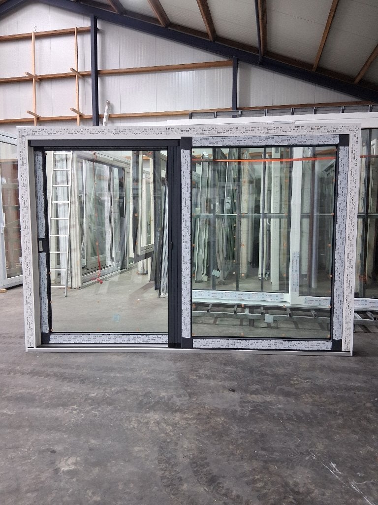 Nieuw Schuifpui Triple glas bezorgen factuur mogelijk, Doe-het-zelf en Verbouw, Kunststof, 225 cm of meer, Ophalen of Verzenden